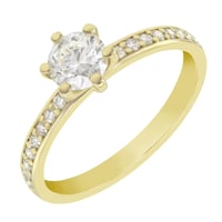Zásnubní prsten s lab-grown diamanty Vanan