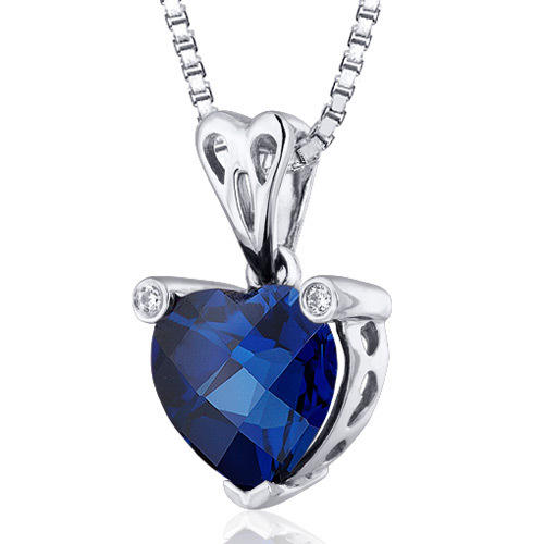 Safírový náhrdelník