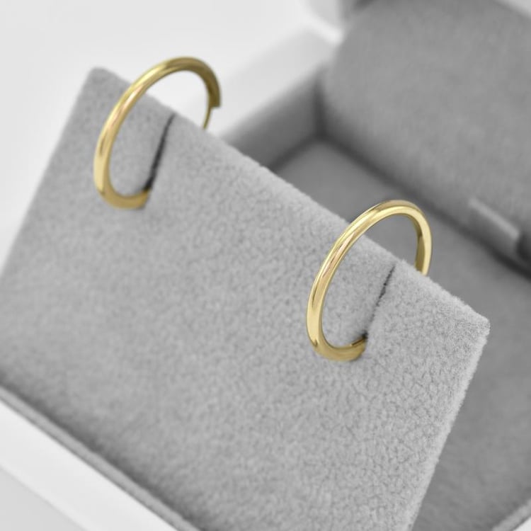 Kroužky ze žlutého zlata 45128