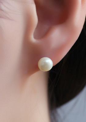 Náušnice s perlami 14523