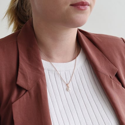 Pozlacený perlový přívěsek Panos