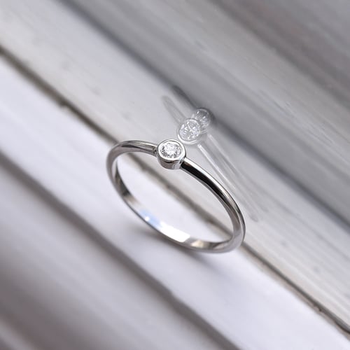 Minimalistická sada šperků s diamanty Livy