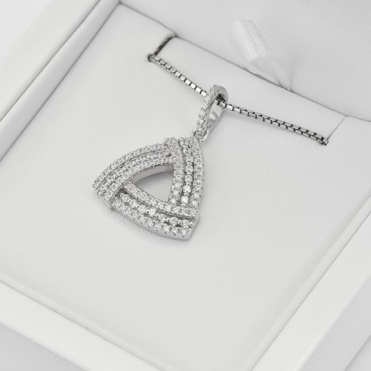 Přívěsek se zirkony 35725