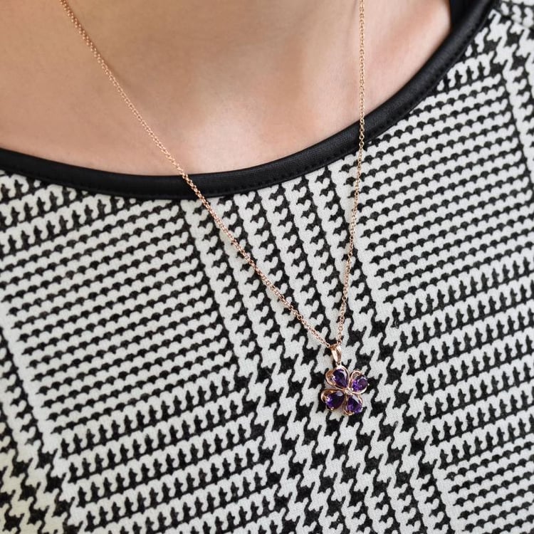 Ametystový náhrdelník 26539
