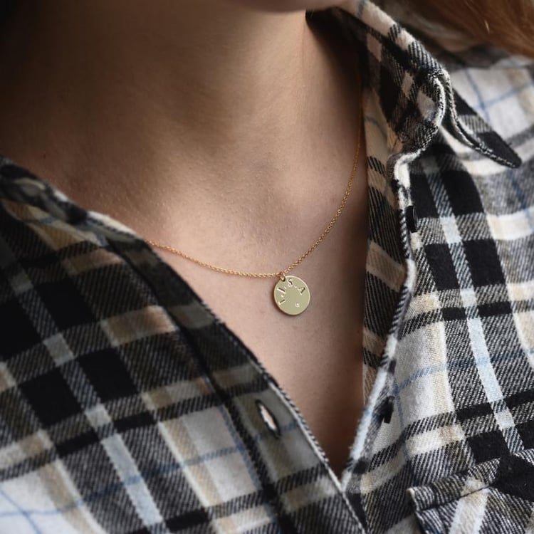 Náhrdelník s gravírem dle volby 33196