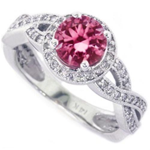 Turmalínový prsten s diamanty zásnubní 1982