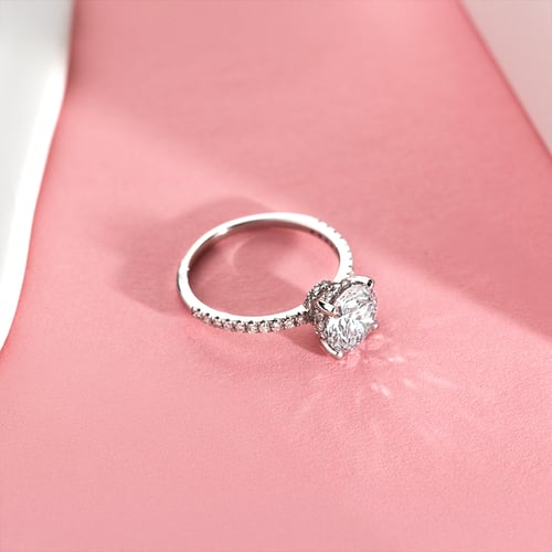 Zásnubní prsten s diamanty Prisha