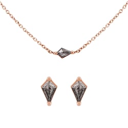 Kolekce šperků s kite salt and pepper diamanty Elny