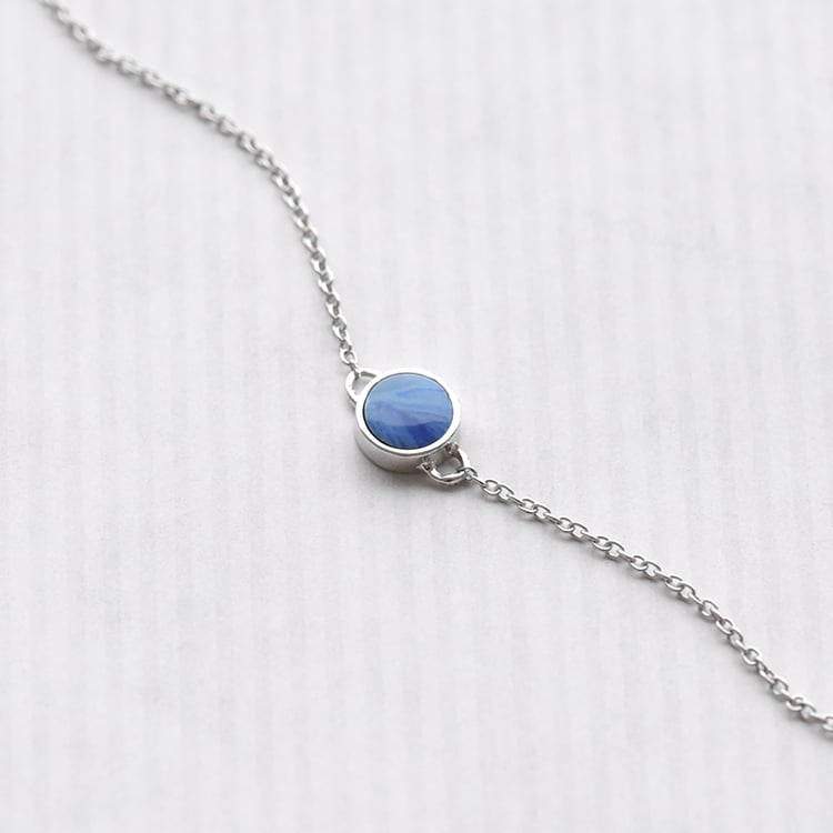 Náramek s modrým opálem 72629