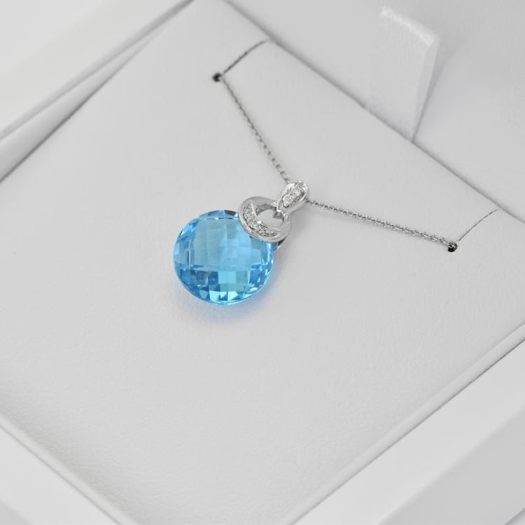 Topazový náhrdleník 29548