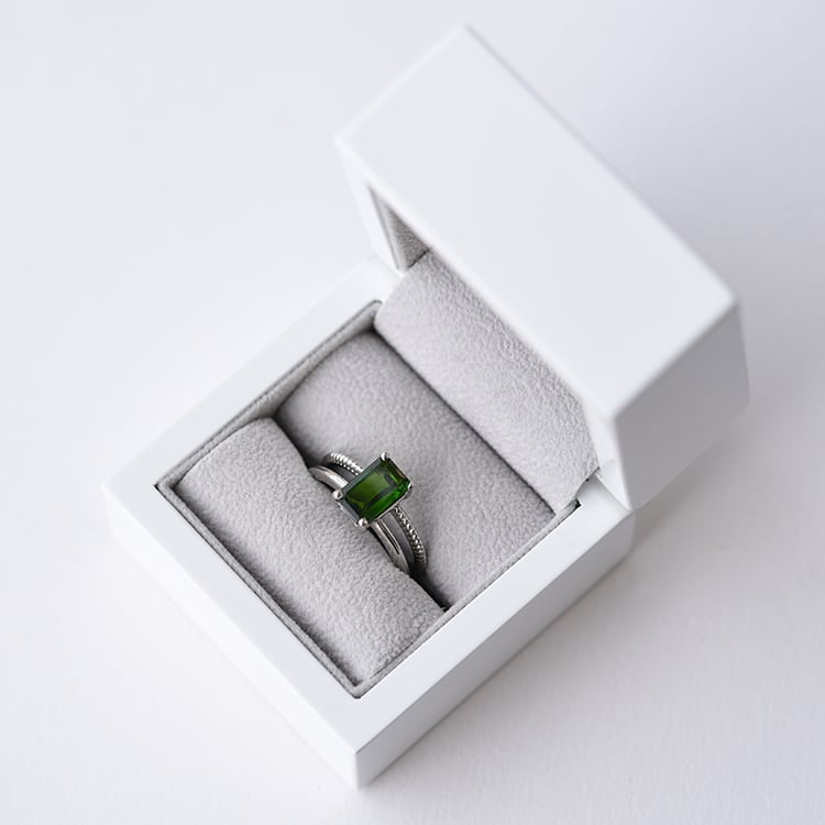 Platinový prsten 58778