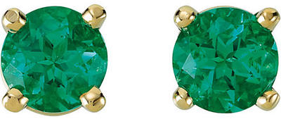Smaragdové náušnice 540