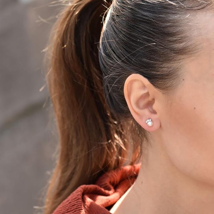 Diamantové náušnice 42701