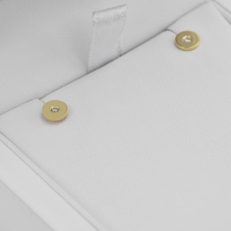 Diamantové náušnice 40509