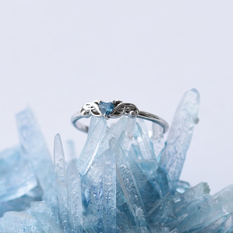 Prsten se srdíčkem 60779