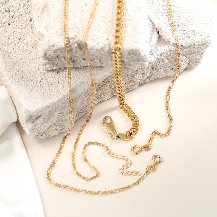 Panzer řetízek 50 cm ze stříbra 124440