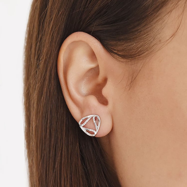 Diamantové náušnice 92512