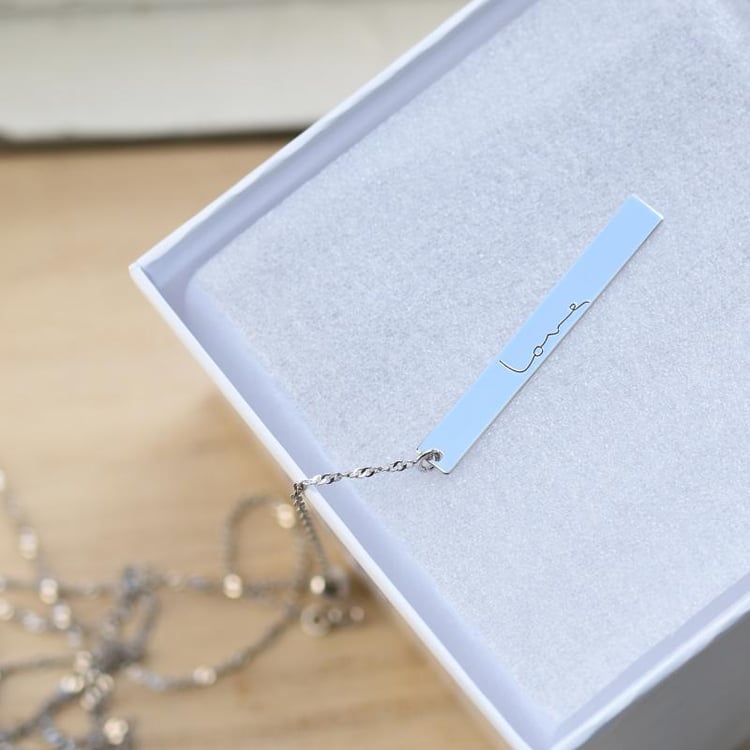 Náhrdelník s gravírem a nastavitelnou délkou 49963