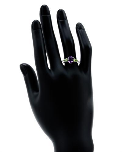 Prsten s ametystem a olivíny 804