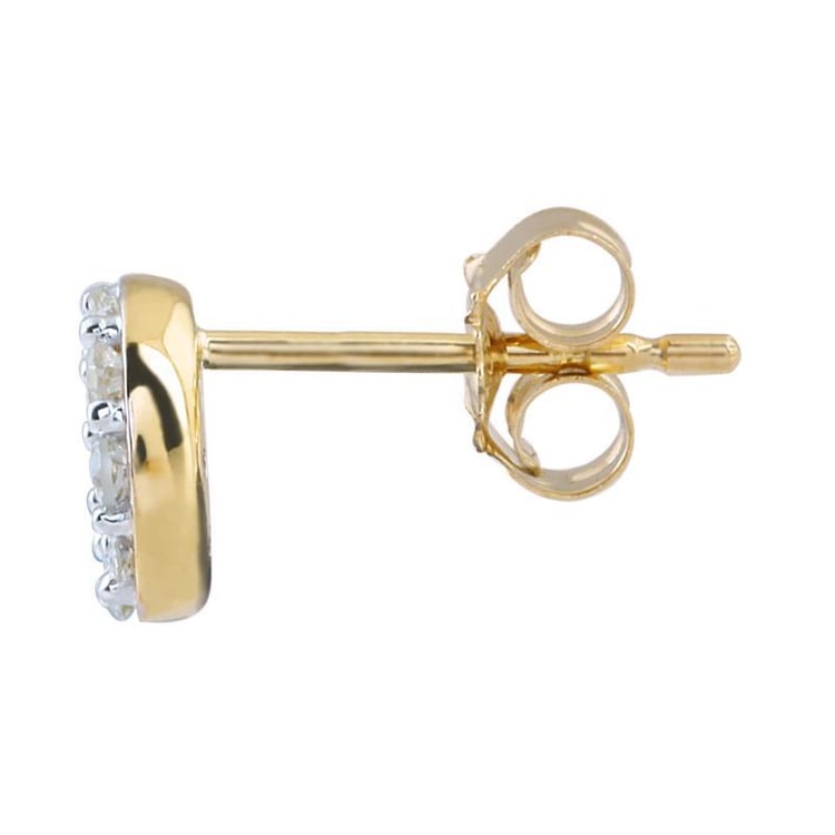 Zlaté náušnice Alines 10577