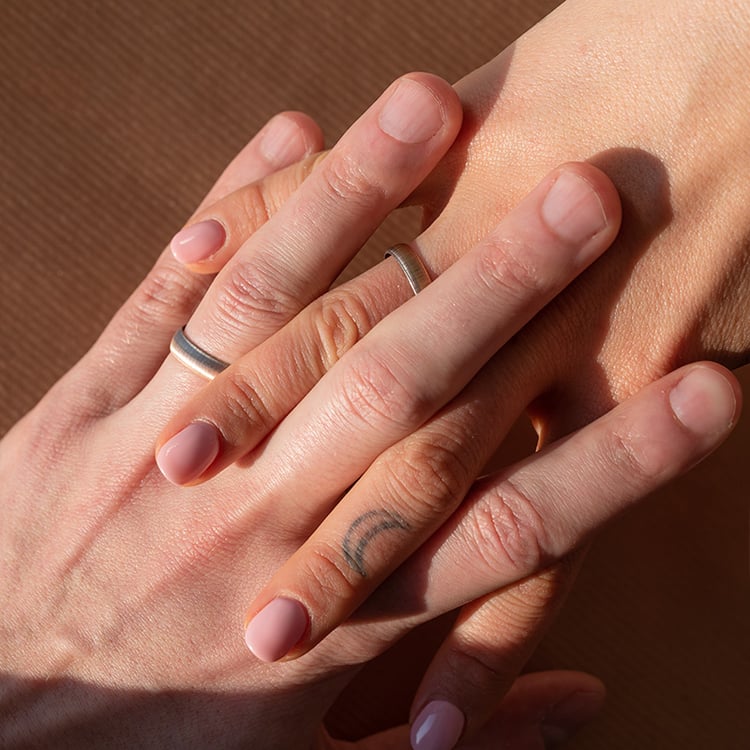 Snubní prsteny z kombinovaného zlata Zilien 97161