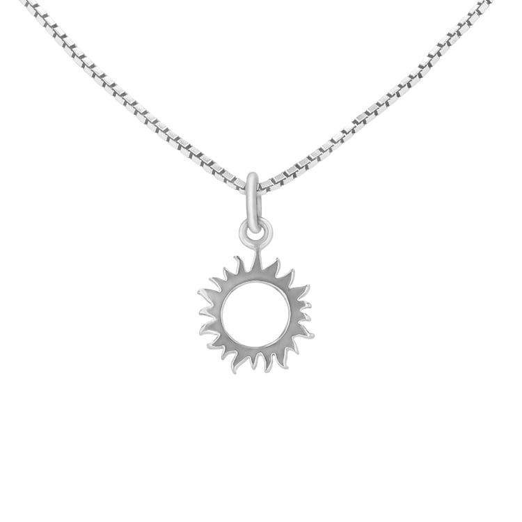Přívěsek ze stříbra ve tvaru slunce