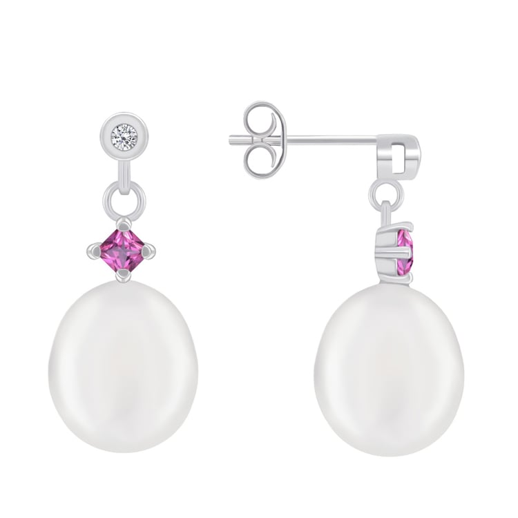 Perlové náušnice Deadra 24733