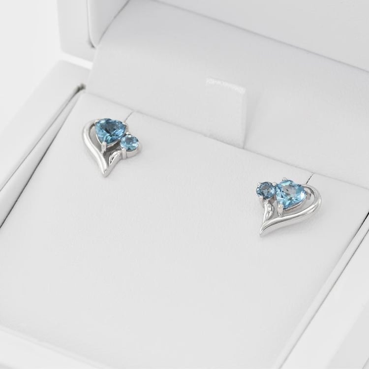 Topazové náušnice 29562