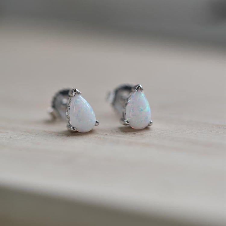 Náušnice ze stříbra 36200