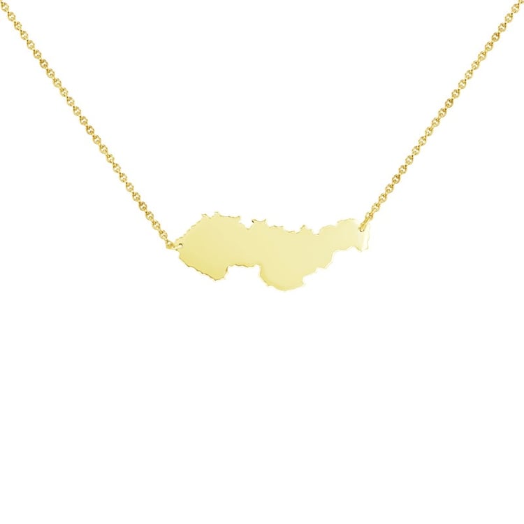 Stříbrný náhrdelník Československo 106578