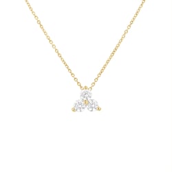 Romantický přívěsek se třemi diamanty Lizzy