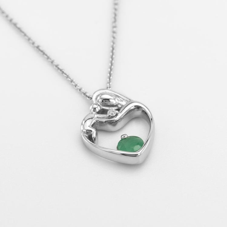 Náhrdleník se smaragdem 35117