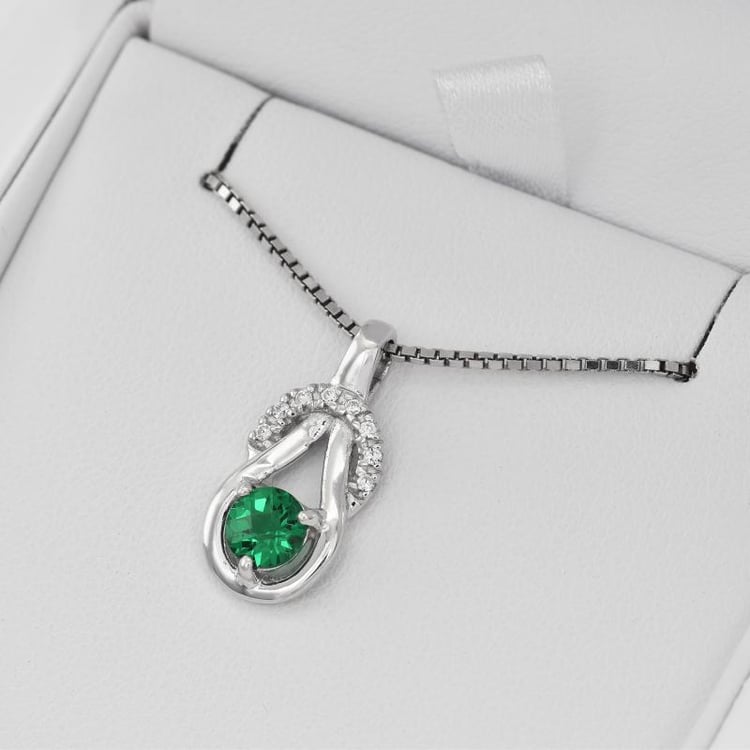 Smaragdový přívěsek 24112