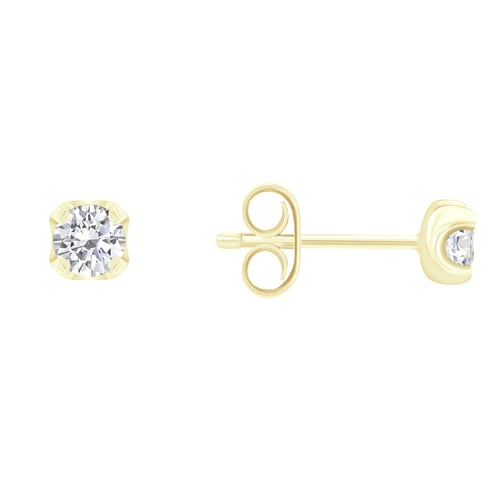Náušnice s 0.50ct diamanty Joris