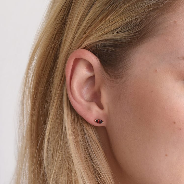 Pozlacené náušnice 67951