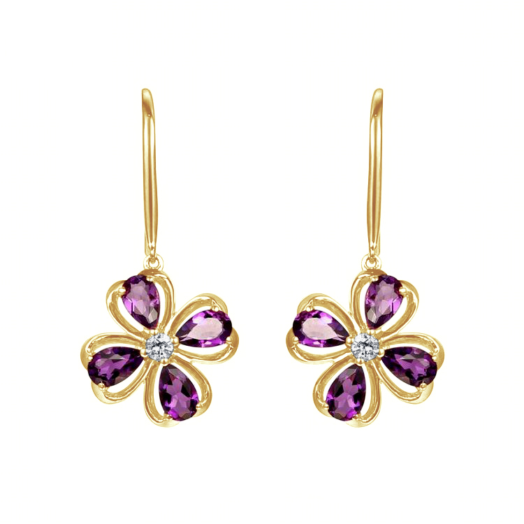 Zlaté náušnice 82505