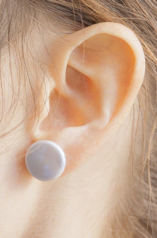 Zlaté perlové náušnice 2826