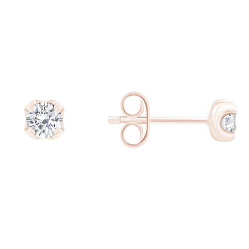 Náušnice s 0.50ct diamanty Joris