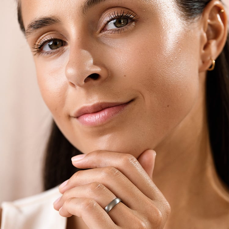 Titanový snubní prsten Cody 161396