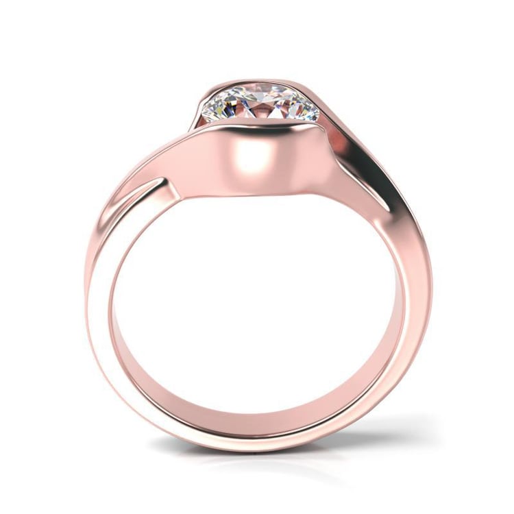 Zlatý prsten s diamantem 11382