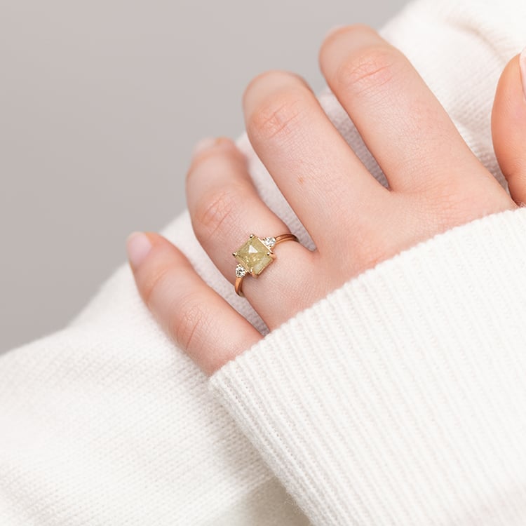 Prsten se salt and pepper diamantem Mahmud 151939