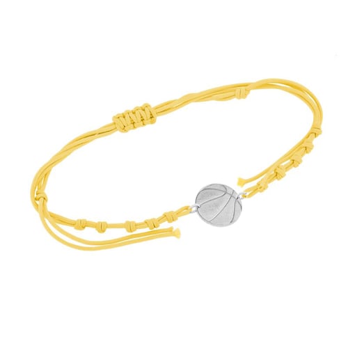 Provázkový náramek míč s gravírem dle vaší volby Basketball