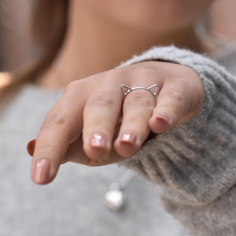 Prsten ze stříbra 35314