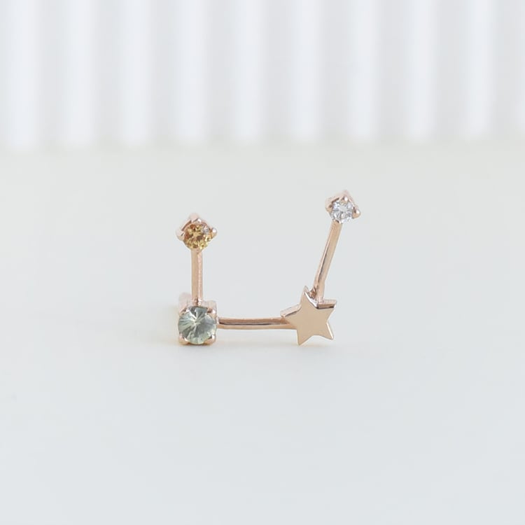 Zlaté náušnice 95272