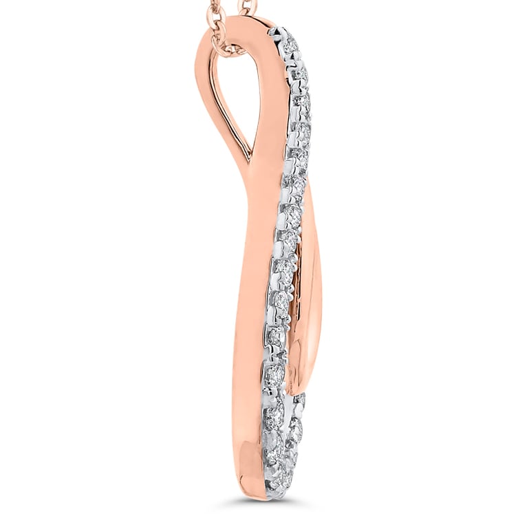 Zlatý diamantový přívěsek 50176