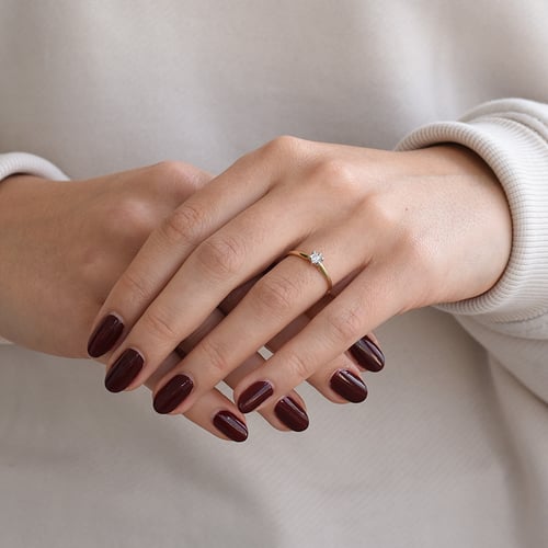 Zásnubní prsten s lab-grown diamantem Nuria