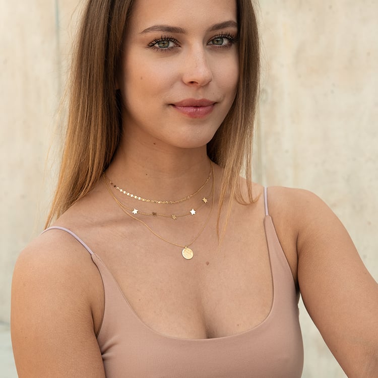 Náhrdelník s hvězdami Malý princ 122457