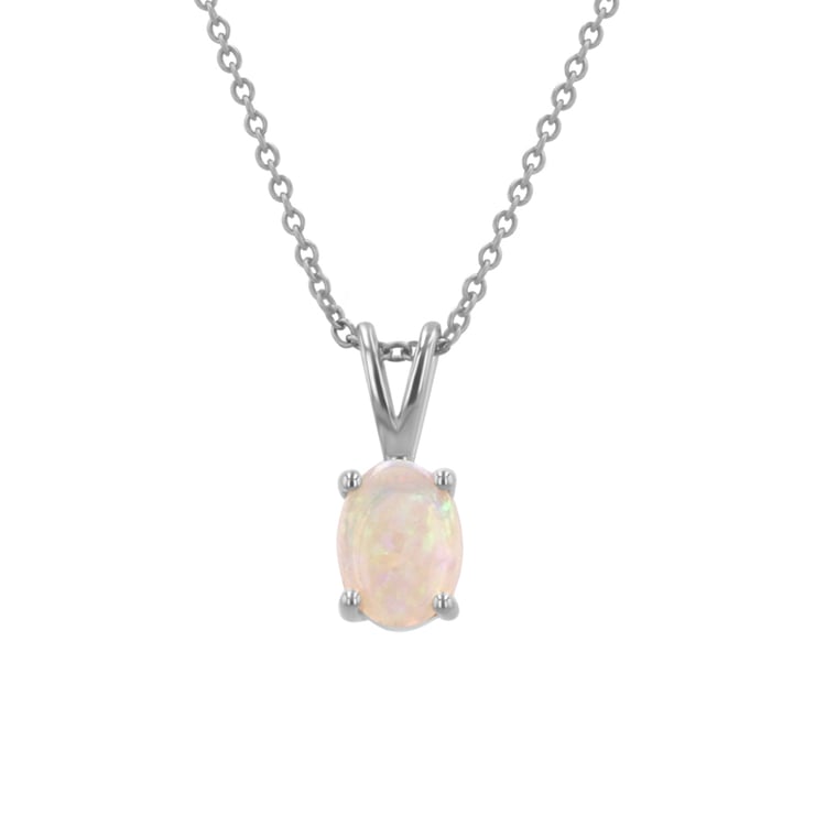 Přívěsek s oválným opálem Elleanor 110352