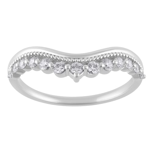 Zlatý prsten s lab-grown diamanty Dani