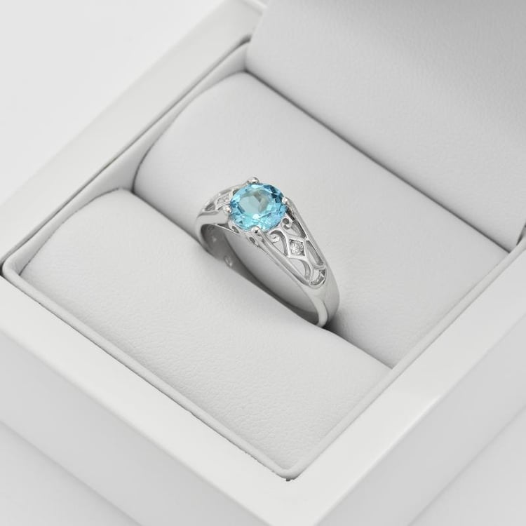 Topazový prsten 31794